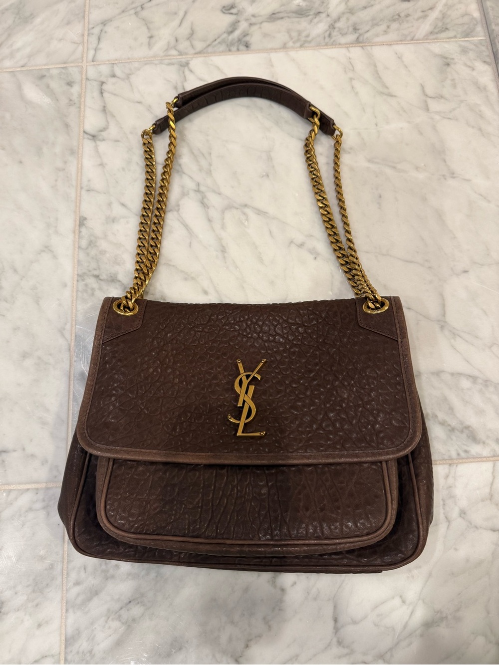 Saint Laurent Medium Niki Grained Leather